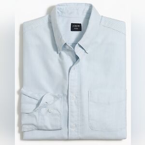 J. Crew Untucked-fit slim flex oxford XL shirt